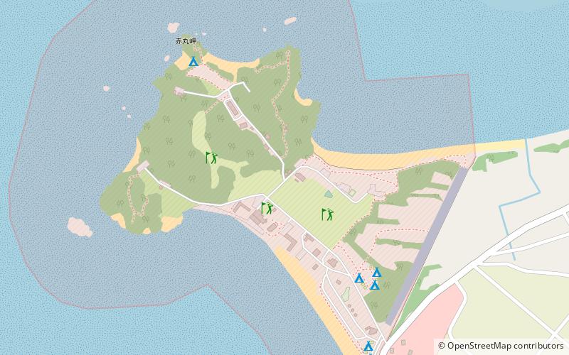 Okuma Beach location map