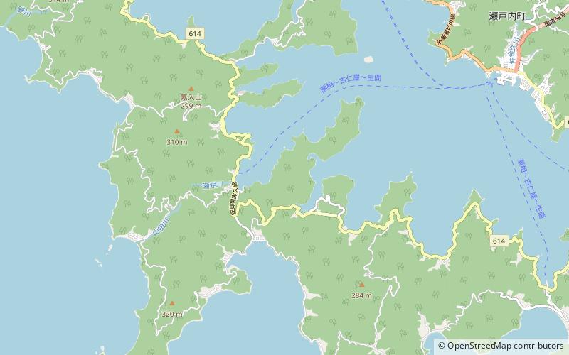 Kakeroma-jima location map