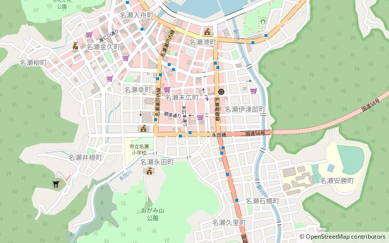 Yong tian qiao shi chang location map