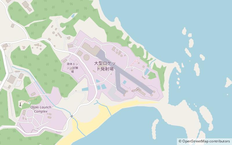 Yoshinobu Launch Complex location map
