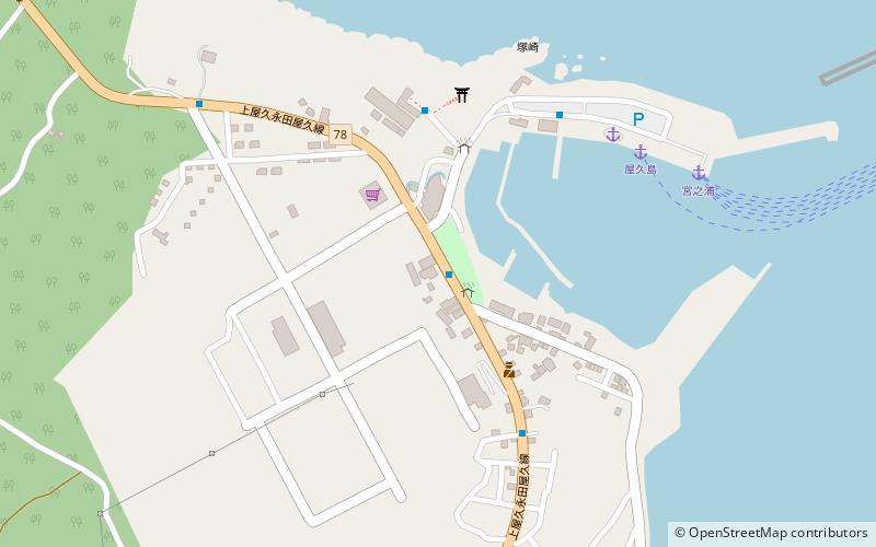 yakushima tourism center location map