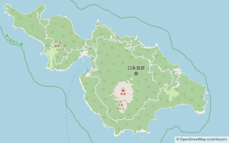 Isla Kuchinoerabu location map