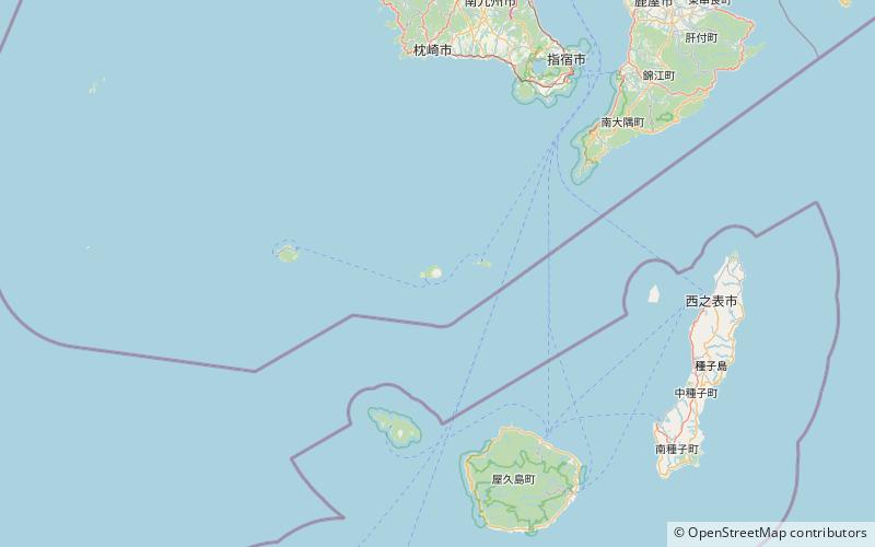 Kikai Caldera location map