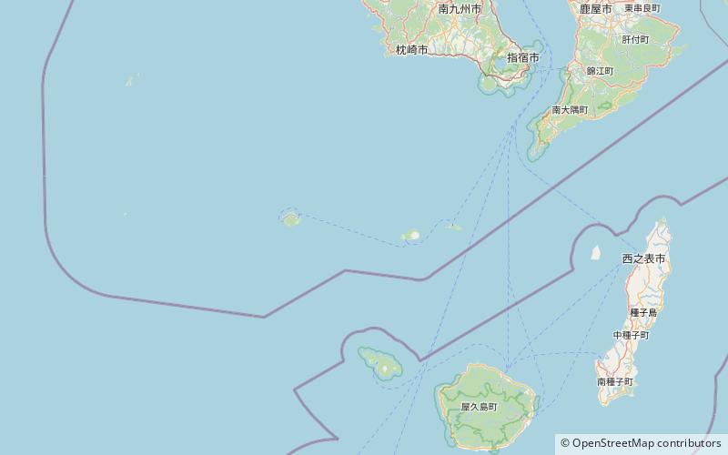 Mishima Islands location map