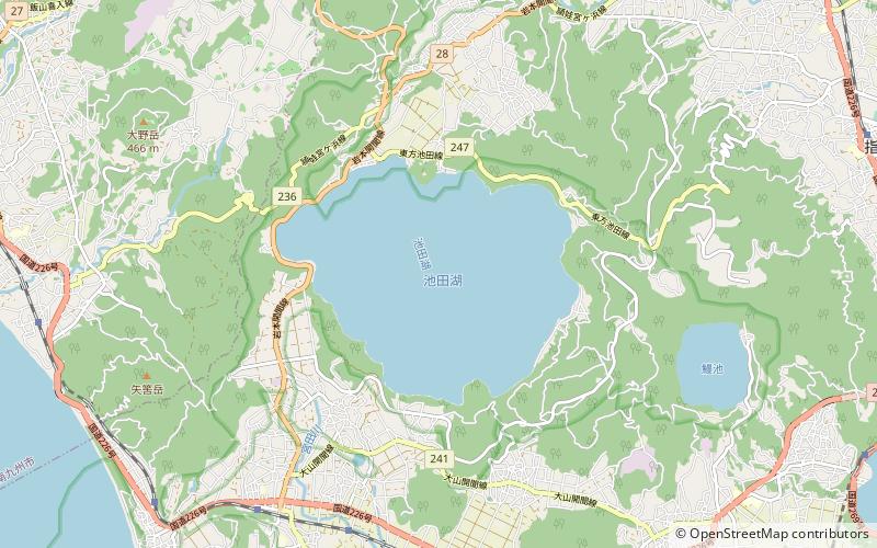 Lake Ikeda location map