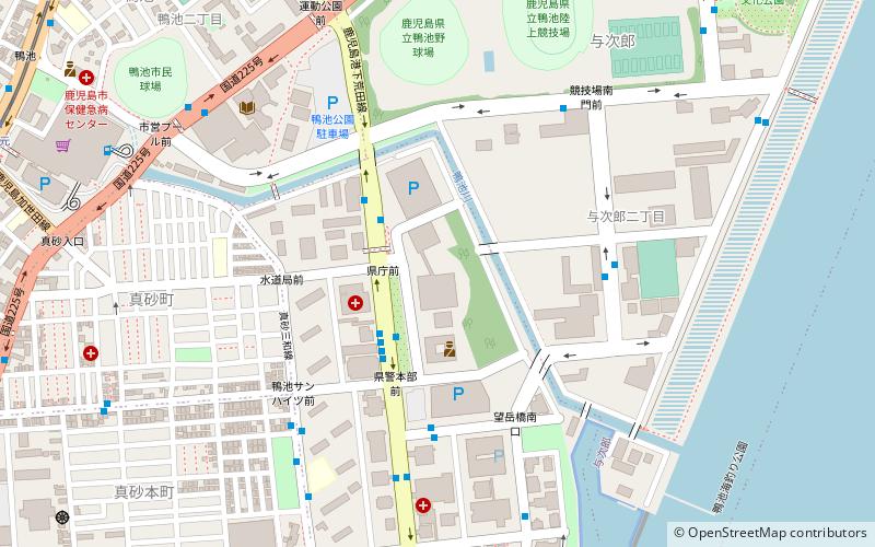 Kagoshima Prefectural Government Building location map