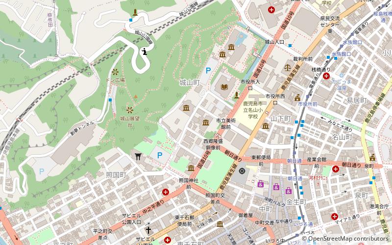 Kagoshima City Museum of Art location map