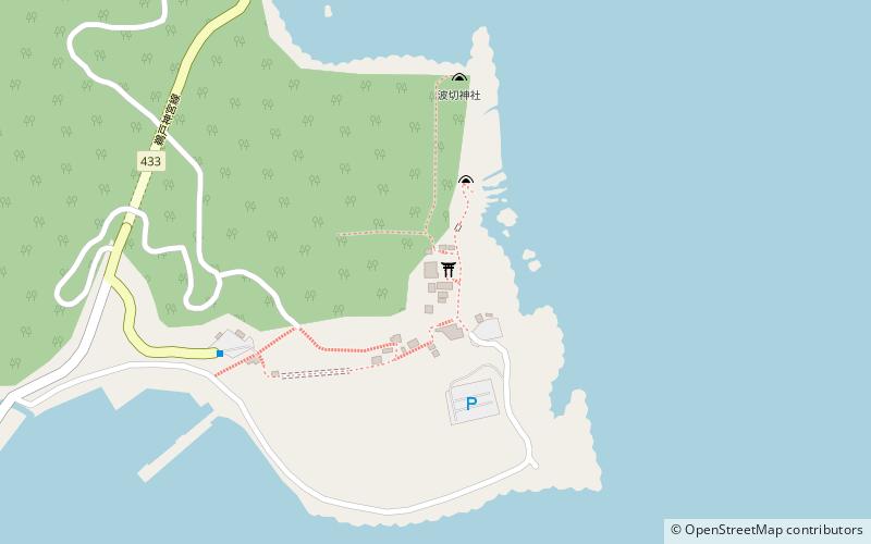 Udo-jingū location map