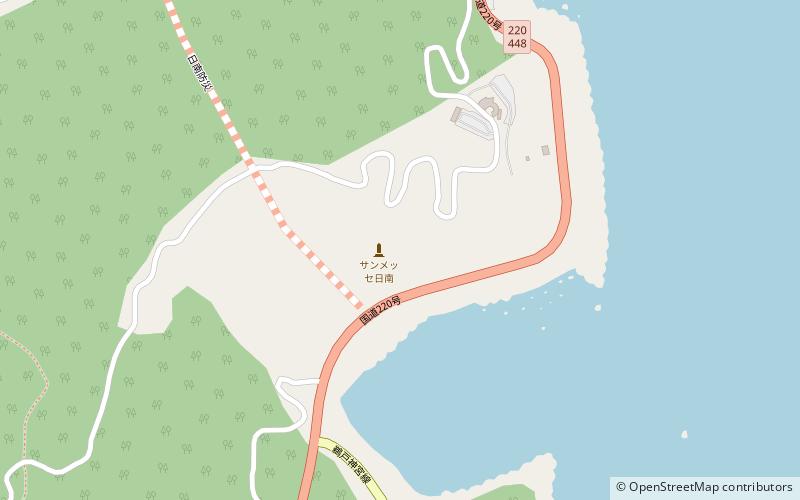 Sanmesse ri nan location map