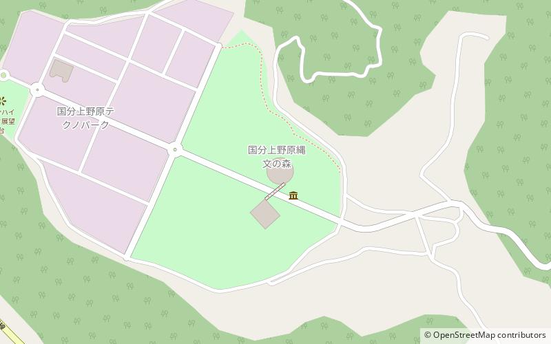 Site d'Uenohara location map