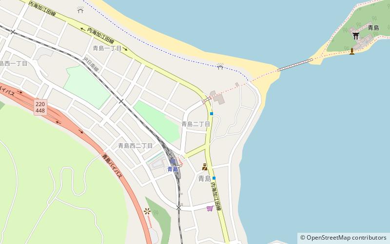 Aoshima location map