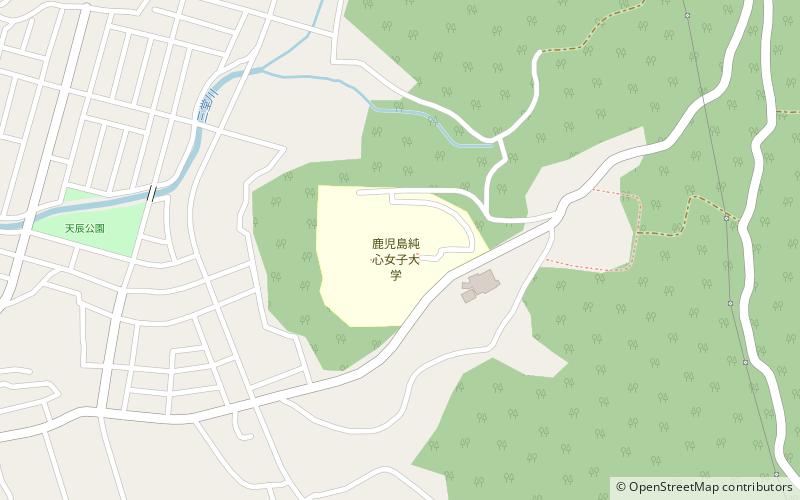 Kagoshima Immaculate Heart University location map