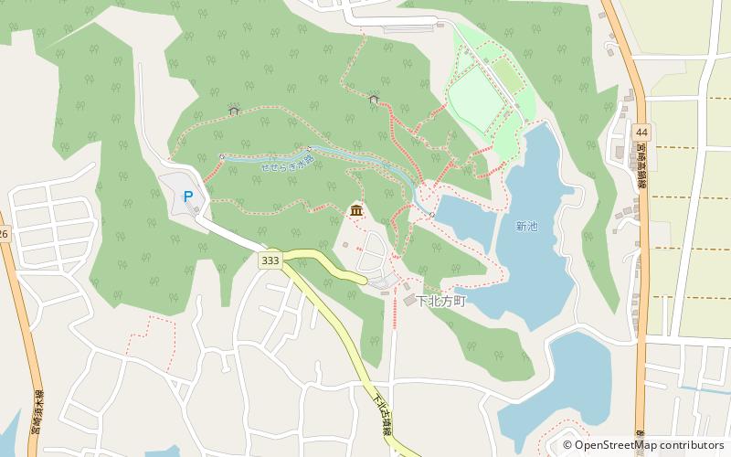 Parc de Heiwadai location map