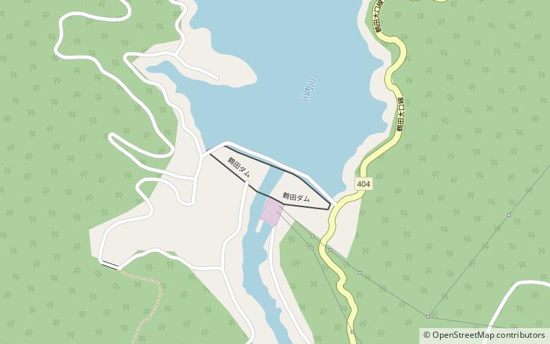 Sendaigawa Dam location map