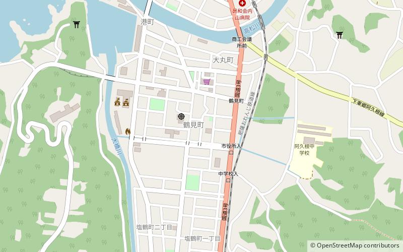 Akune location map