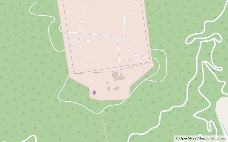 Ebino VLF transmitter location map