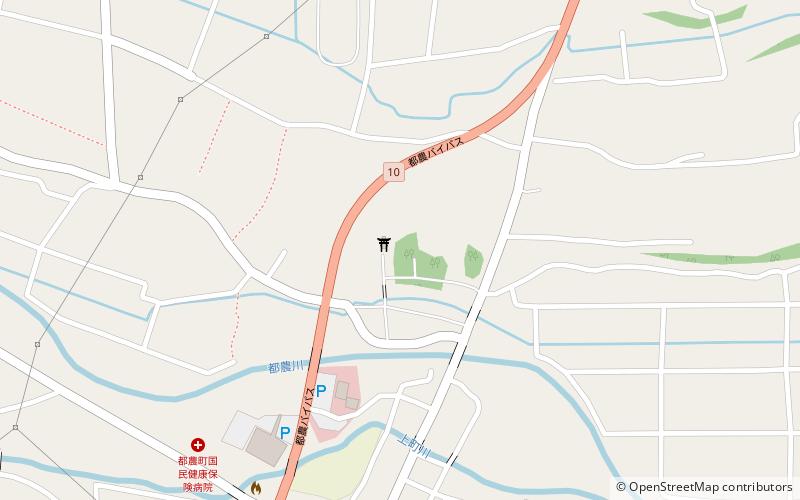 Tsuno Shrine location map