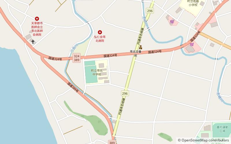 District d'Amakusa location map