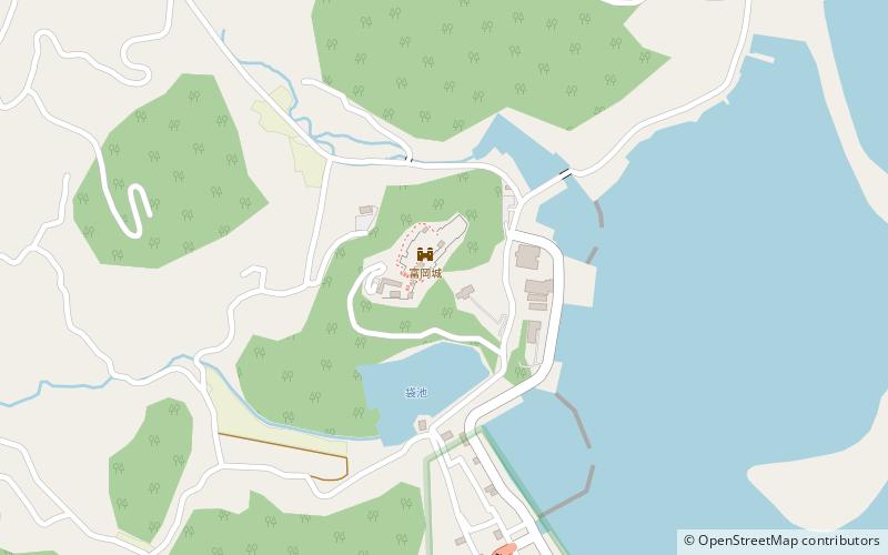 Tomioka Castle location map
