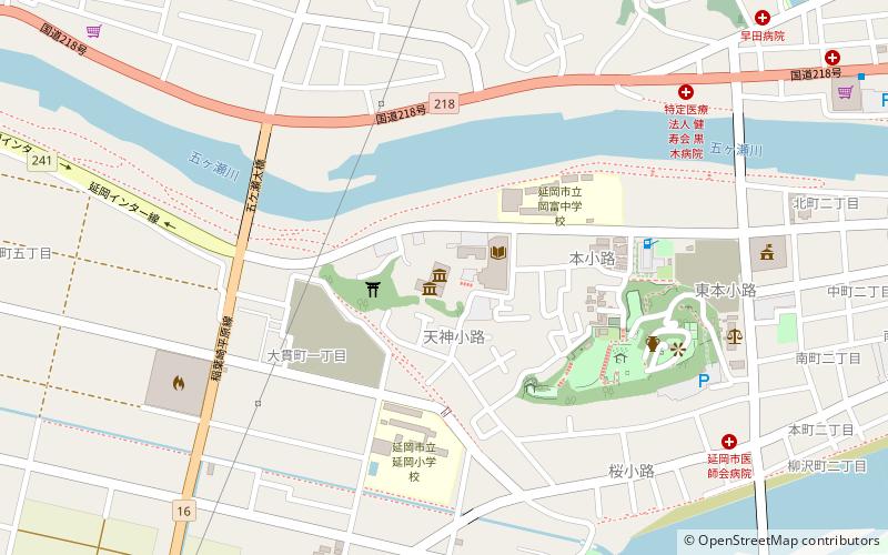 Naitō Memorial Museum location map