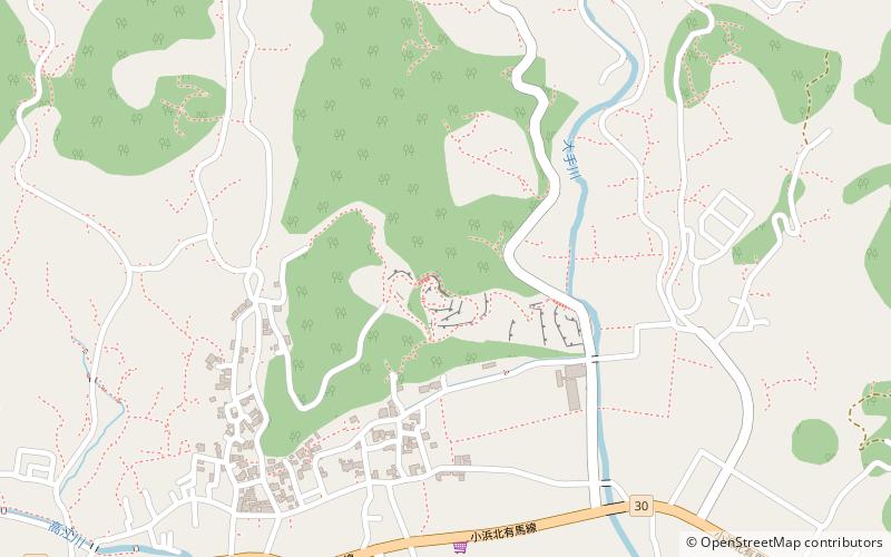 chateau de hinoe location map