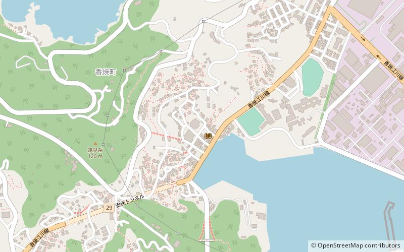 koyagi location map