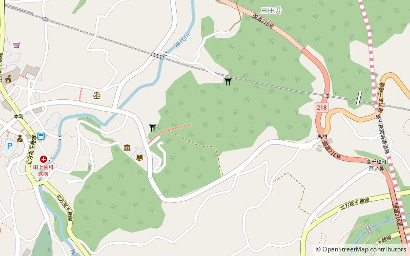 Kushifuru Shrine location map