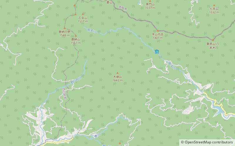 Mount Ōkueyama location map