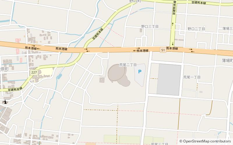 Aqua Dome Kumamoto location map