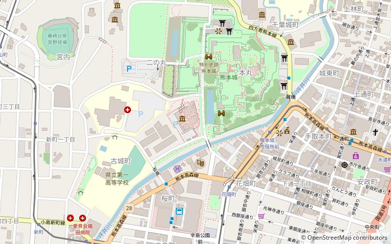 Sakuranobaba-Johsaien location map