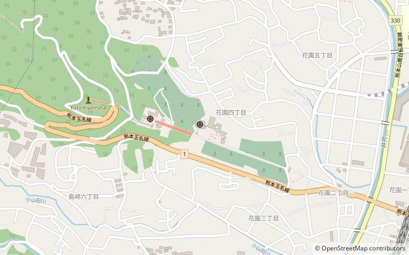 Honmyō-ji location map