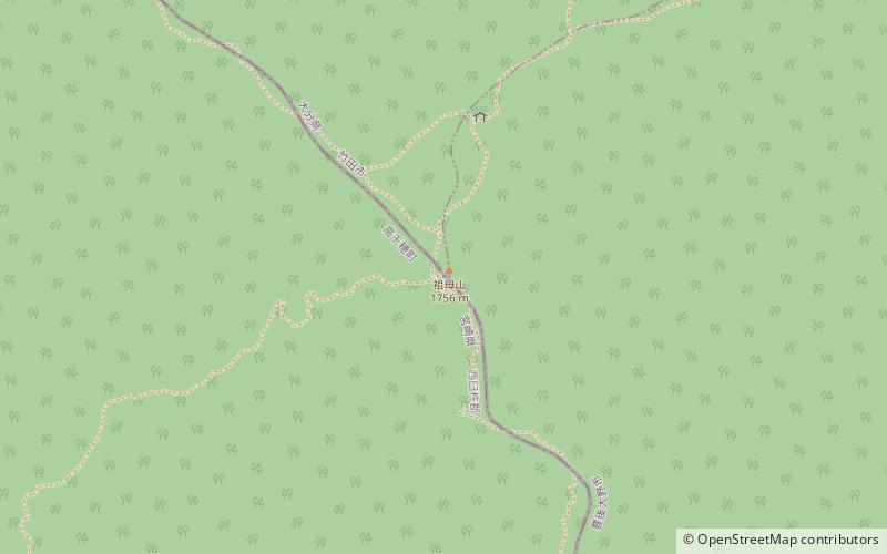 gory kuju quasi park narodowy sobo katamuki location map