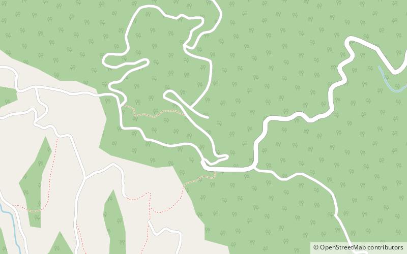 Jinkakuji Serikawa Prefectural Natural Park location map