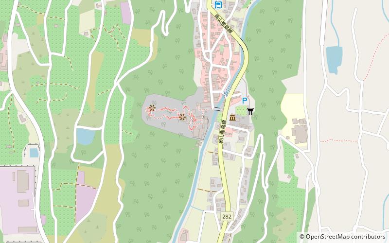 Yūtoku Inari Shrine location map