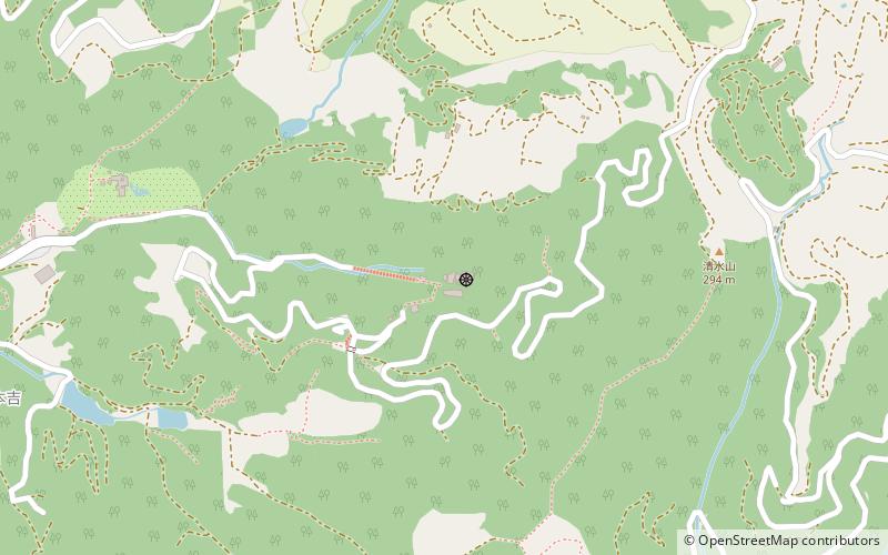 Kiyomizu-dera location map