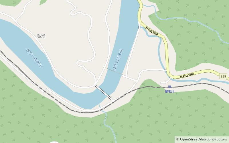 Iejigawa Dam location map