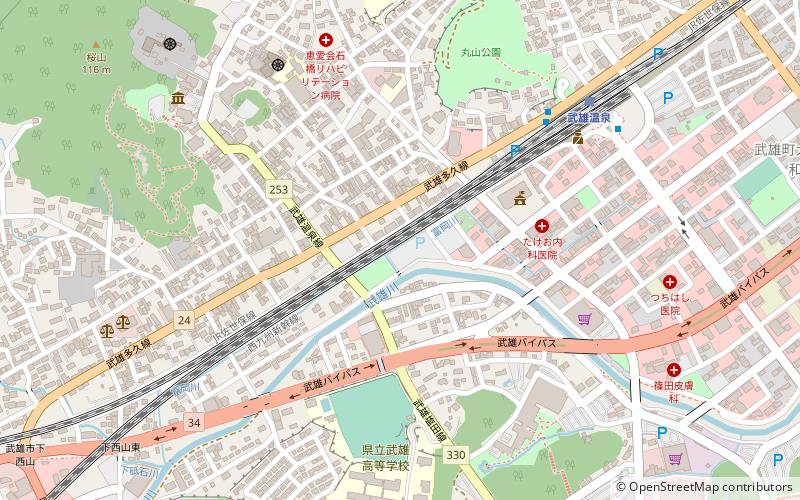 Wu xiong shi yi suo location map