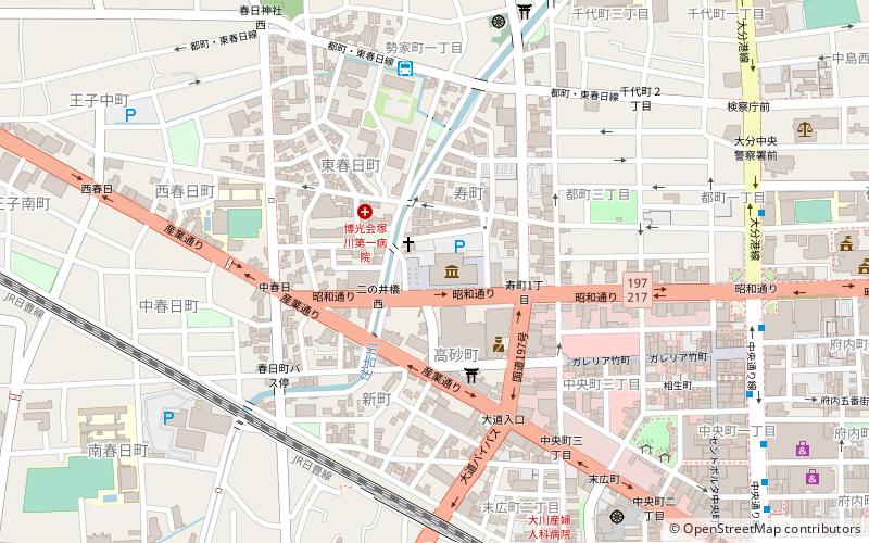 Ōita Prefectural Art Museum location map