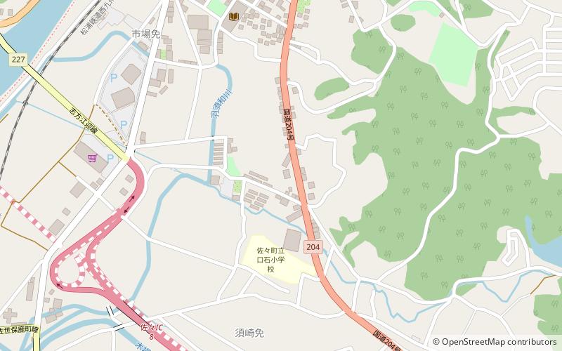 Saza location map