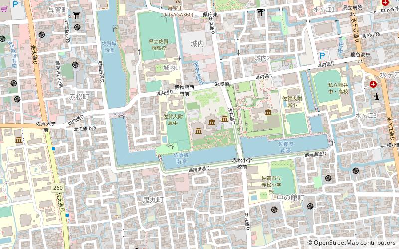 Präfekturmuseum Saga location map