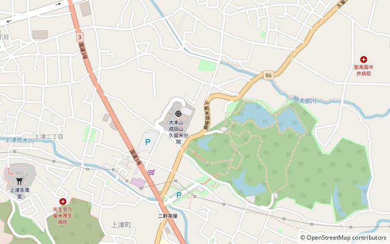 decorated kofun kurume location map