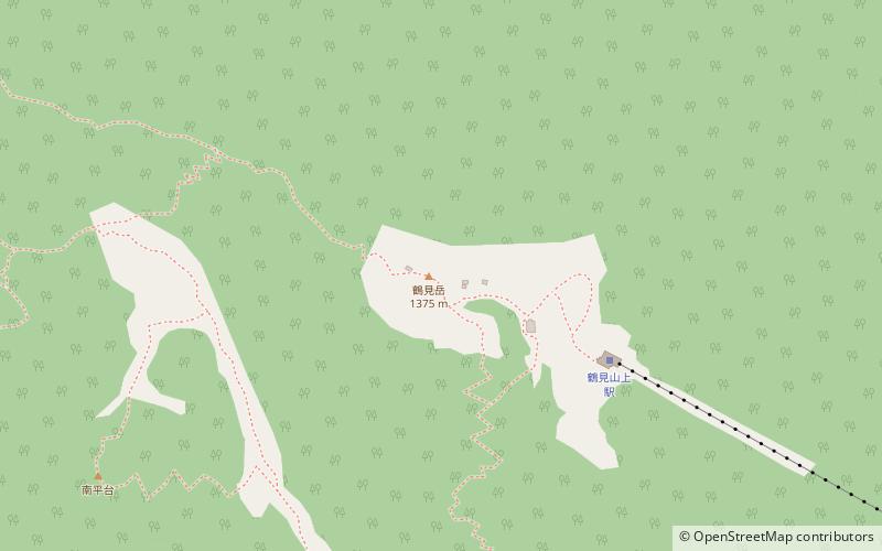 Mount Tsurumi location map
