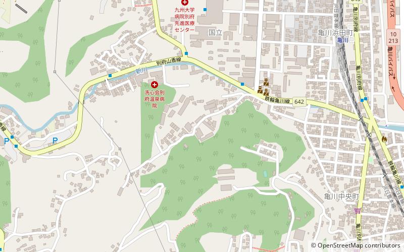 beppu mizobe gakuen college location map
