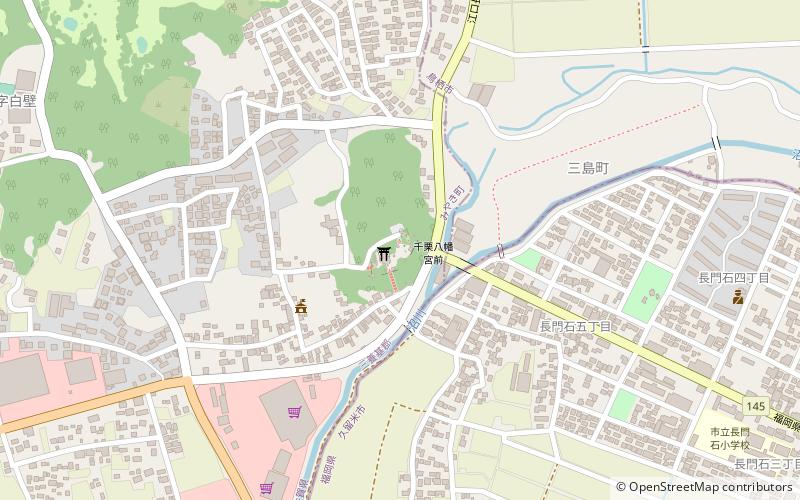 Chiriku Hachiman Shrine location map