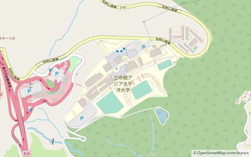 Ritsumeikan Asia Pacific University location map