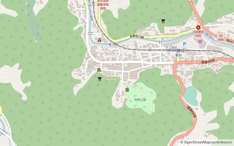 Sakawa location map