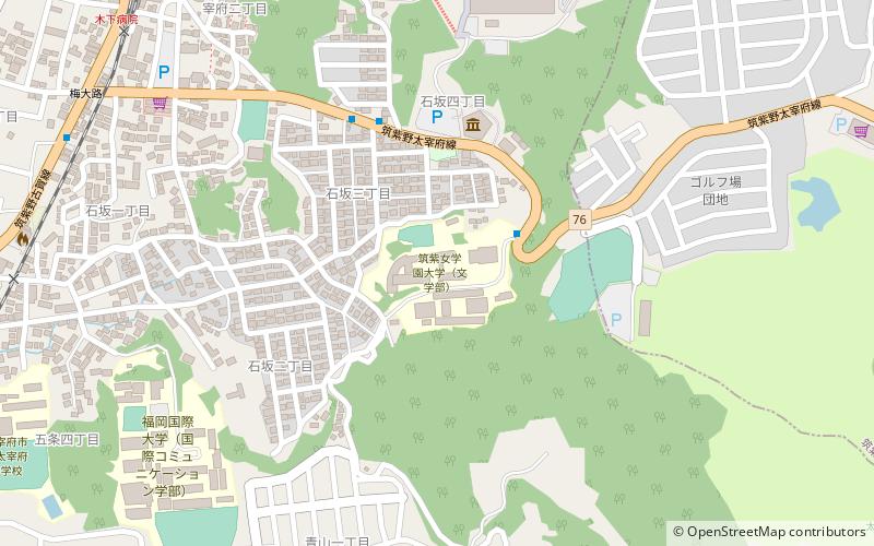 Chikushi Jogakuen University location map
