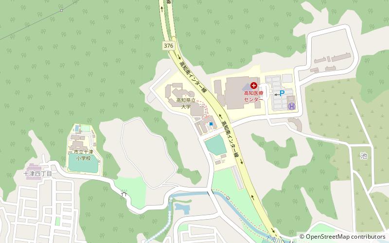 Université préfectorale de Kōchi location map