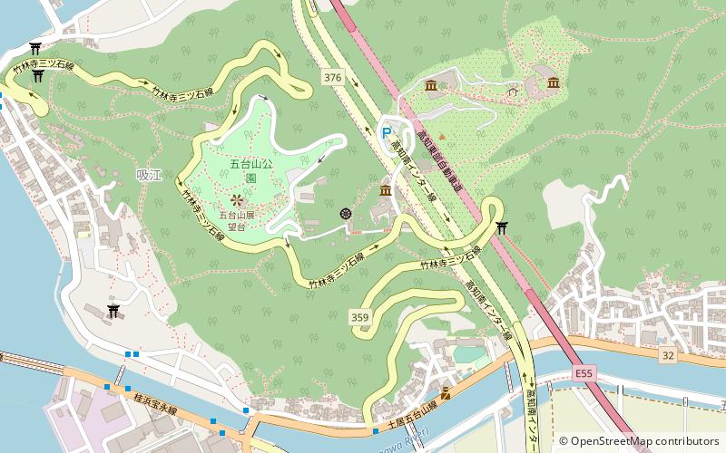 Chikurin-ji location map