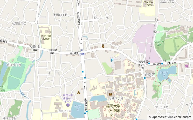 Fukuoka Oriental Ceramics Museum location map